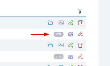 Процесс установки https в Beget